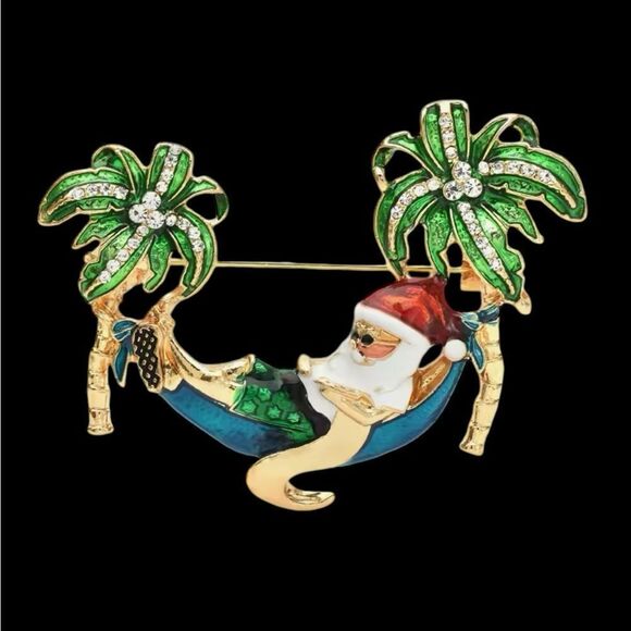 SOUTHERN SANTA BROOCH - Picture 1 of 4